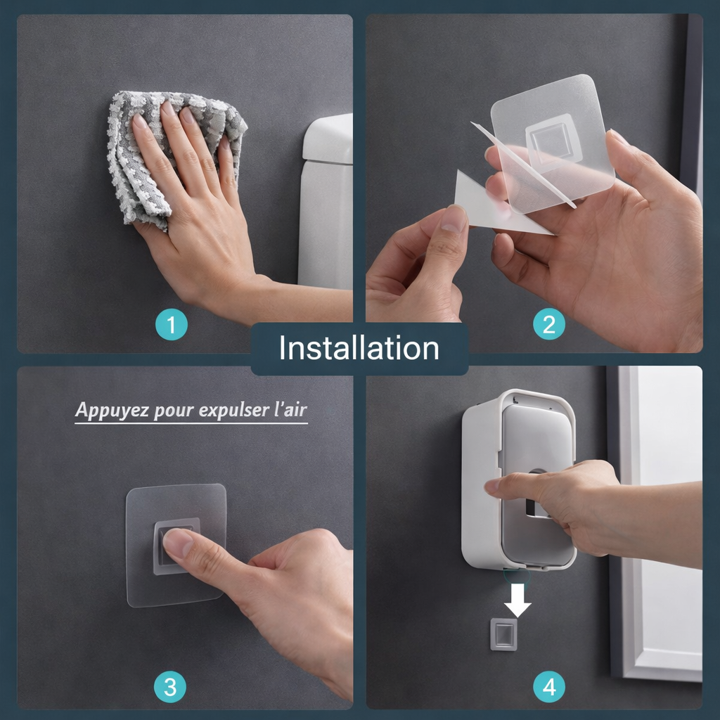 Distributeur automatique de dentifrice
