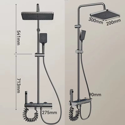 Colonne de douche connectée
